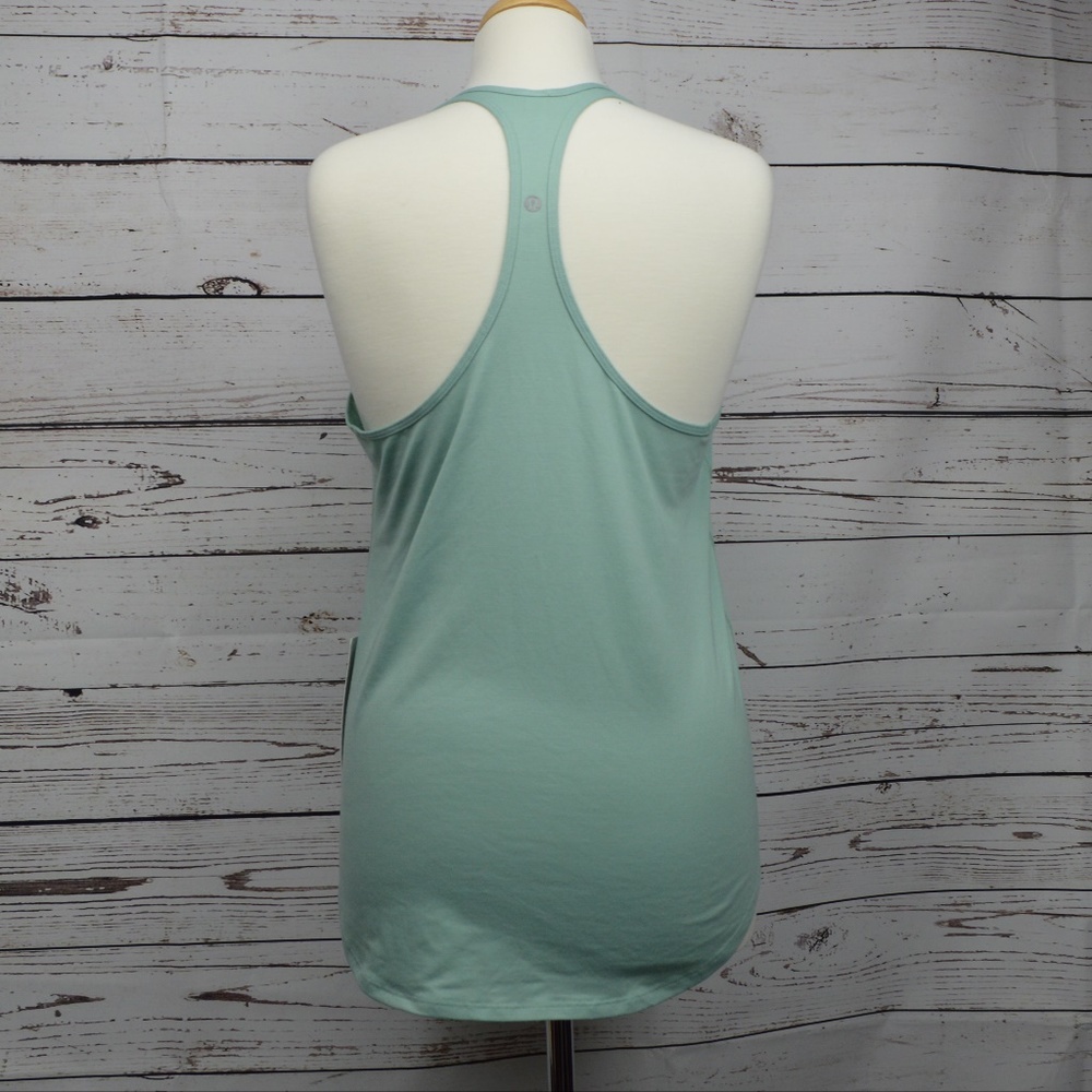 Lululemon Tech Mesh Singlet Size 8 Color =SWTR - Picture 2 of 4